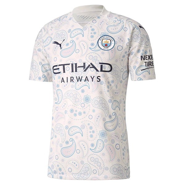 Thailandia Maglia Manchester City Third 20/21 Bianco